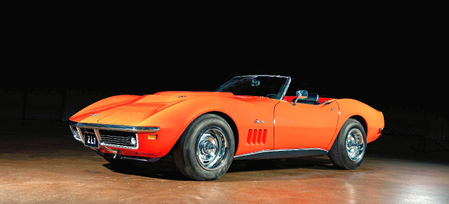 Hammerpreis für die 1969er Chevrolet Corvette Stingray ZL-1 Convertible: Für diesen Preis wurde die seltene 1969 ZL-1 Corvette versteigert