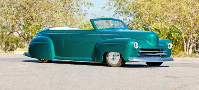 Designt von General Motors Stylist und Designer Harry Bradley: Job one: 1947er Ford Custom