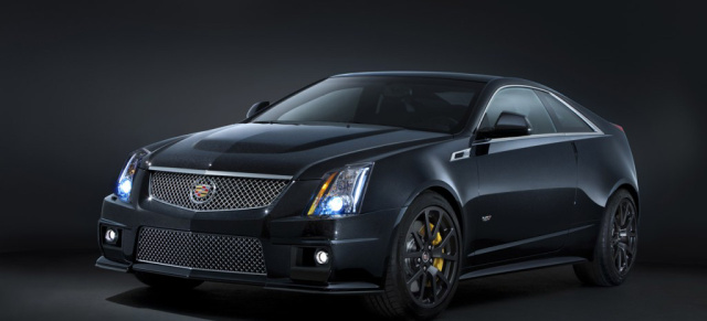 Cadillac CTS-V kommt als Black Diamond Edition : Das amerikanische Auto kommt mit einer Sonderfarbe