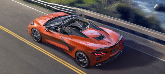 Doppelte Weltpremiere: 2020er Chevrolet Corvette C8 Cabrio kommt mit Hardtop-Klappdach