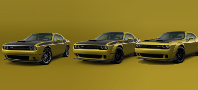 Go for Gold: "Gold Rush" bei ausgewählten 2021er Dodge Challenger-Modellen