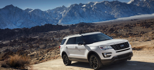 Rückruf - auch Europa-Modelle betroffen!: 2013er - 2017er  Ford Explorer mit Fahrwerksproblemen