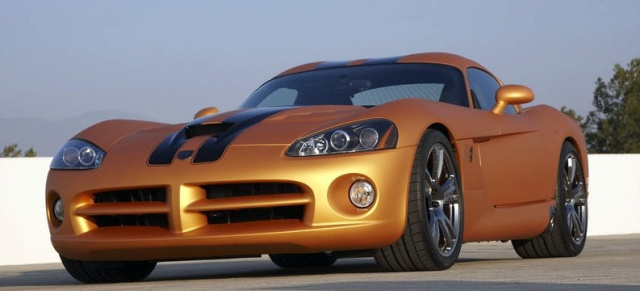 50th Anniversary Viper - erste Bilder!: Hurst feiert 50. und bringt limitiertes Sondermodell der Dodge Viper