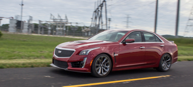 Fahrbericht: Cadillac CTS-V: Vrooooooooooooom: Schneller geht es nicht