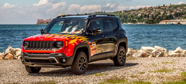 Feuer und Flamme: Jeep Renegade : Jeep ‚Hell's Revenge' Showcar