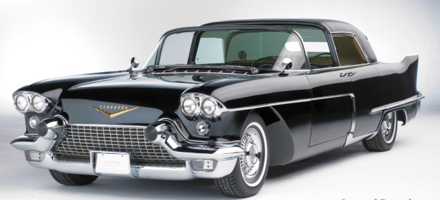 Vor der Schrottpresse gerettet: 1956 Cadillac Eldorado Brougham Town Car Prototype : Einzigartiges Concept Car verbrachte 30 Jahre im Versteck und wurde versteigert
