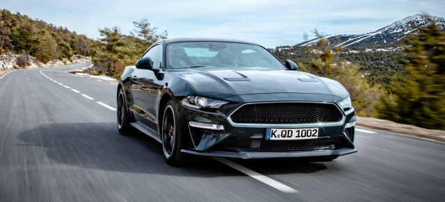 Nur über Ford Stores erhältlich: Ford Mustang Bullitt-Edition geht in Deutschland an den Start