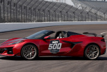 Zum siebten Mal in Folge: Chevrolet Corvette Z06 Cabrio als Pace Car für das Indy 500 ausgewählt