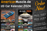 Kalender 2024: AmericanMuscle.de US-Car Kalender