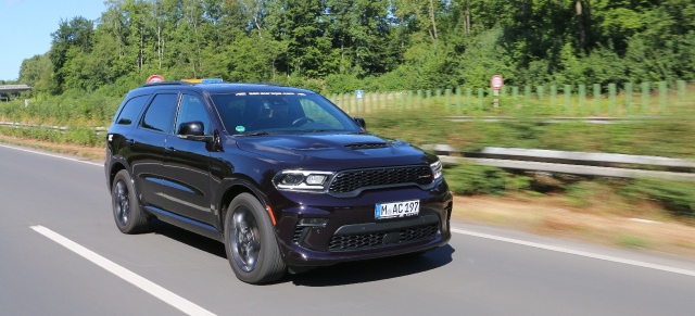 Fahrbericht Dodge Durango: Ein Dinosaurier zum Verlieben