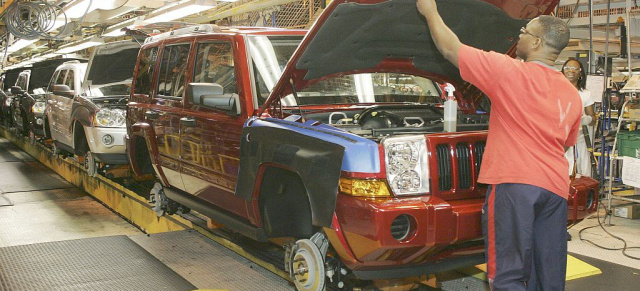 Chrysler stoppt Produktion: 