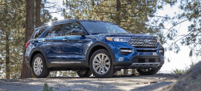 Neue Optik - neue Technik für den Bestseller: So sieht der 2020er Ford Explorer aus