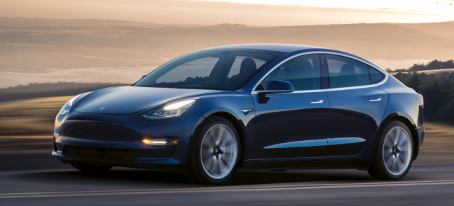 KBA-Zahlen: Tesla steigert Vekauf um 450 Prozent
