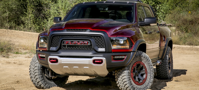 Raptor-Konkurrenz bestätigt!: RAM Pickup mit Hellcat Motor kommt