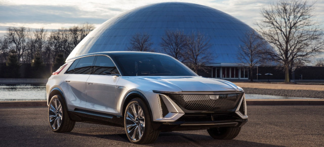 Vorreiter für die elektrische Zukunft von Cadillac: Cadillac LYRIQ Show Car