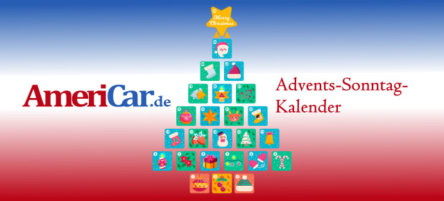 Der besondere Adventskalender: AmeriCar.de Advents-Sonntag-Kalender 2020