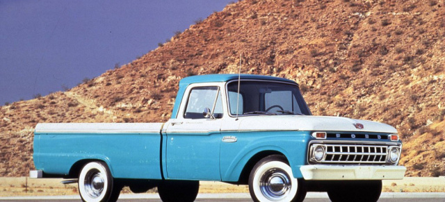 Ford F-Truck: Vom Arbeitstier zum Lifestyle-Laster: Der Ford F-Serie-Pick Up feiert seinen 60. Geburtstag
