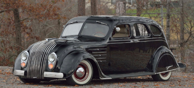 1934er Chrysler Airflow Street Rod – made by Honest Charlie's Speed Shop: Street Rod Streamliner