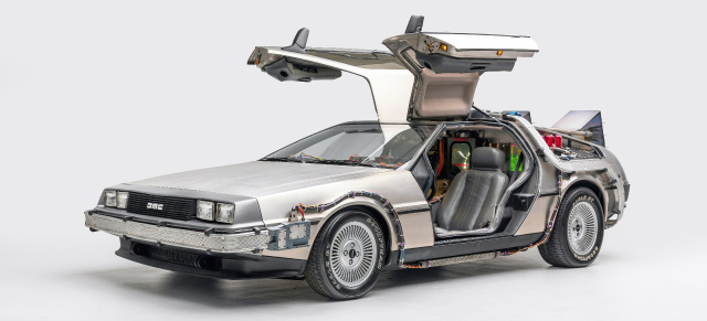 DeLorean DMC-12 aus Zurück in die Zukunft: Zielzeit 2015