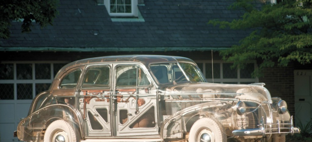 Transparenter 1940er Pontiac Deluxe: Geister US-Car! : Ein durchsichtiges US-Car für die Weltausstellung 1939/40