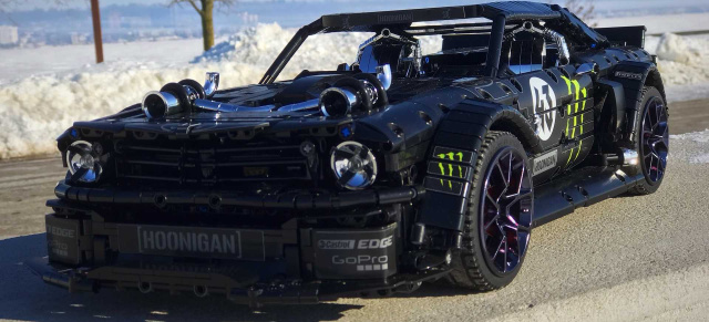 Ken Block's Drifter nachgebaut: Hoonicorn Mustang aus Lego Steinen