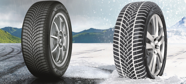 Winter- oder Ganzjahres-Reifen?: Goodyear gibt mit sechs Fragen Entscheidungshilfe