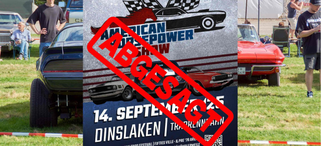 V8-Fans müssen dieses Jahr pausieren: Abgesagt: US-Car-Treffen am 14. September in Dinslaken fällt aus