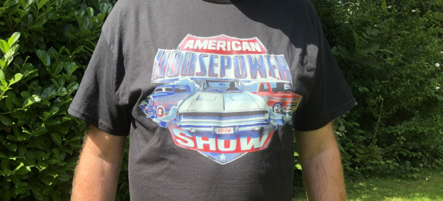 NEU im AmeriCar-Shop - das Shirt zur Show!: Das neue American Horsepower Show T-Shirt ist da!