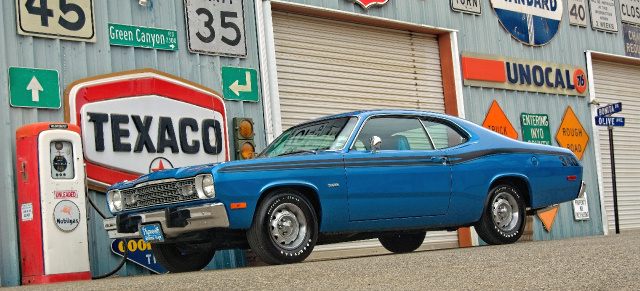 27.000 Meilen, Erstlack, seit Neukauf in Familienbesitz: In der Familie geblieben: 1973er Plymouth Duster