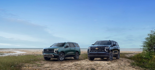 Die Full-Size SUVs wurden innen und außen überarbeitet: Der neue 2025er Chevrolet Tahoe und Suburban
