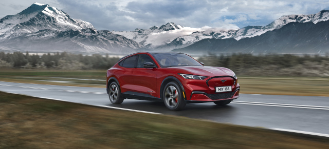 Rein elektrischer 2021er Ford Mustang Mach-E: Das kostet der Elektro-Crossover-SUV-Modell von Ford