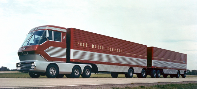 Aufgetaucht nach 30 Jahren: 1964er Ford Big Red Gas Turbine Truck