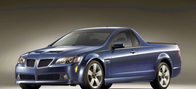 El Camino? Endlich Name für Pontiac Sporttruck bekanntgegeben!: Der potentielle "El Camino" ist nicht mehr namenslos