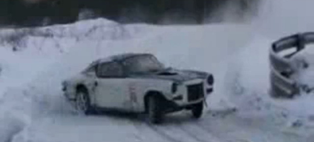 Wintersport-Video: Chevy Camaro vs BMW M3 : US-Car Driften wie die Schneekönige
