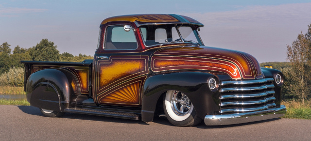 Die "tuningXperience" auf der Essen Motor Show zeigt den 1952er Chevrolet 3100 Pickup: Custom Tuning Pickup