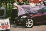 Suddenly it's 2048: 1998er Plymouth Prowler begraben