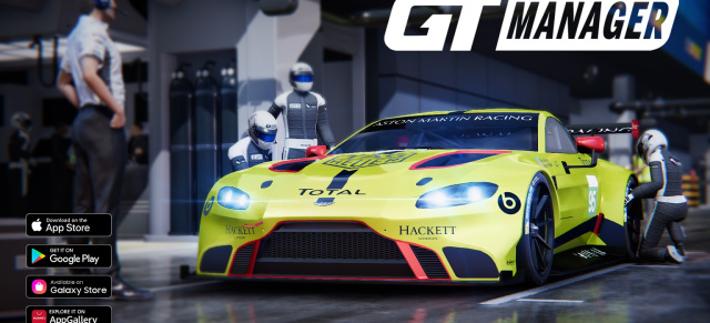 GT MANAGER für iOS und Android: E-Sports: Neues Renn-Management-Spiel für Motorsport-Fans