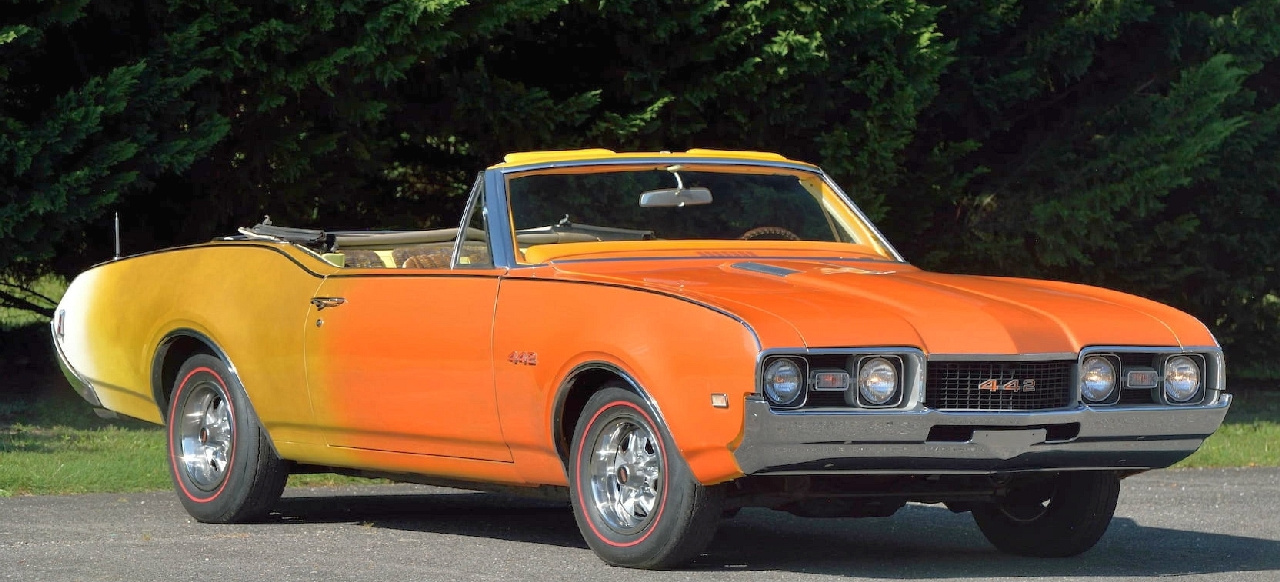 History Flashback Oldsmobile 442 Concept Car Mod Rod das 1968er