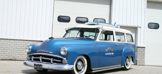 Kustom Kombi: 1951er Plymouth Suburban: Werbeträger im Alltagsbetrieb