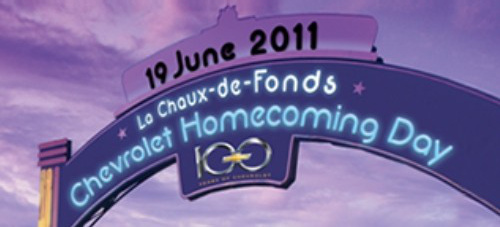 19. Juni:  Chevrolet Homecoming, La Chaux-de-Fonds (CH): 
