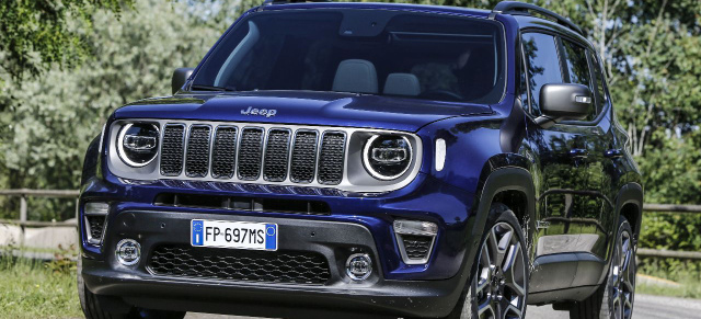 Torino Motor Show: Neuer 2019 Jeep Renegade vorgestellt