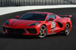 Die Corvette C8 als Führungsfahrzeug in der NASCAR: 2020er Chevy Corvette C8 Indianapolis 500 Pace Car