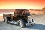 Lasterhaft!1947er GMC Cab Over Engine (COE) Pick Up: Pick Up einmal anders!