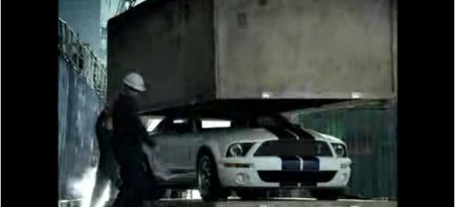 AmeriCar.TV: Shelby GT 500  Mustang in Deutschland : Offizielle Ford TV-Werbung: "Sie konnten kein Auto in Deutschland finden, das Ihnen gefällt...?" 