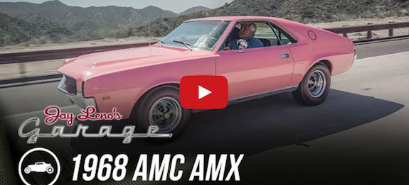 Jay Leno's Garage: Pinker Playboy: AMC AMX von 1968 mit Jay Leno am Steuer