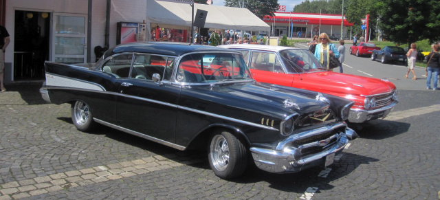 3. Oktober: Indian Summer Meet, Bochum: Saisonabschluss-US Car Treffen am Franky'sDINER 