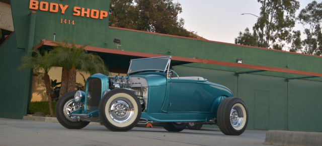 1929er Ford Hot Rod mit 401 ci Buick Nailhead Power: Valley Style Roadster