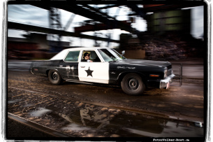 Movie Car - live auf der American Horsepower Show:: "The Bluesmobil" - Dodge Monaco Filmauto