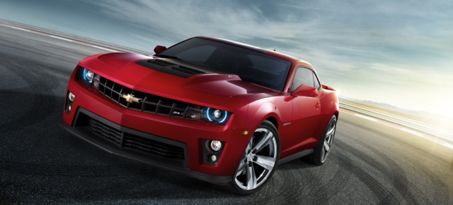 Der Über-Camaro! 2012 Chevrolet Camaro ZL1: Chevrolet zeigt die neue Topversion des amerikanischen Autos 