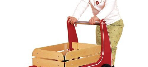 Radio Flyer für Kleine US-Car Fans: Klassisch gestylte Geh-Lernhilfe im Retro-Look